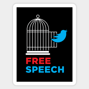 Support Free Speech Magnet